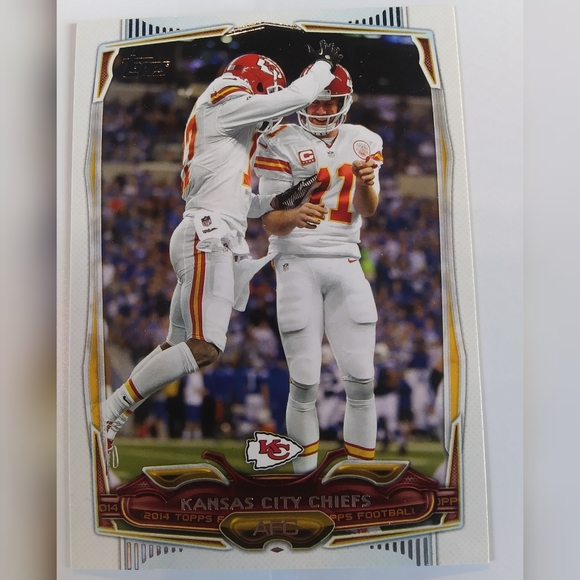 Kansas City Chiefs Topps Card 2014